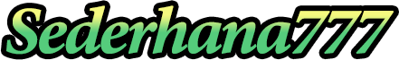 Sederhana777